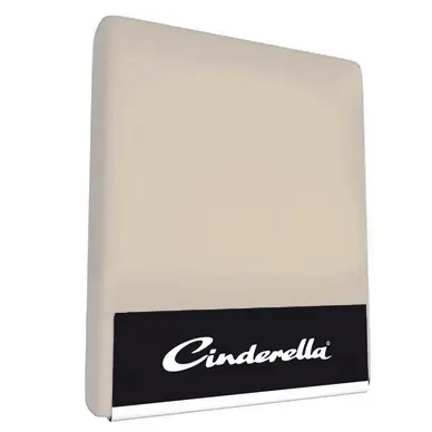 Hoeslaken Cinderella Taupe (Katoen) Premium