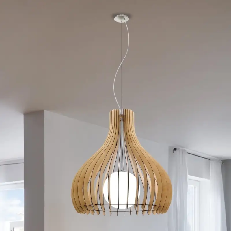Eglo 96215 - Hanglamp TINDORI 1xE27/60W/230V Alleen Vandaag