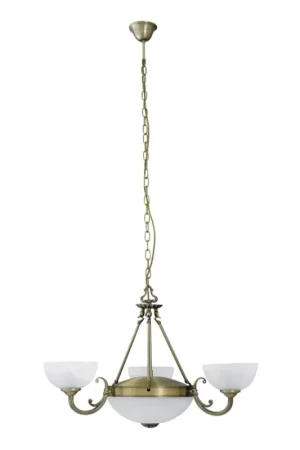 Actieprijs Rabalux - Hanglamp aan ketting 3xE14/40W + 2xE27/60W