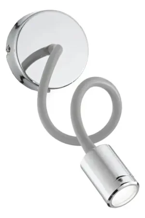 Rechtstreeks Van De Fabrikant Ideal Lux - LED flexibele lamp FOCUS LED/4W/230V CRI 90 glanzend chroom