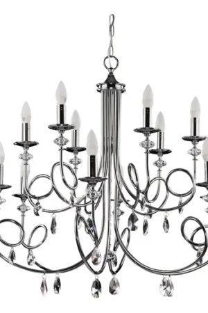 Aanbieding Jupiter 1599 - DK 12 CH - Hanglamp DAKAR 12xE14/40W