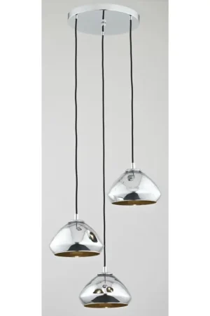 Argon 1339 - Hanglamp HAITI 3xE27/60W/230V Direct Verzonden