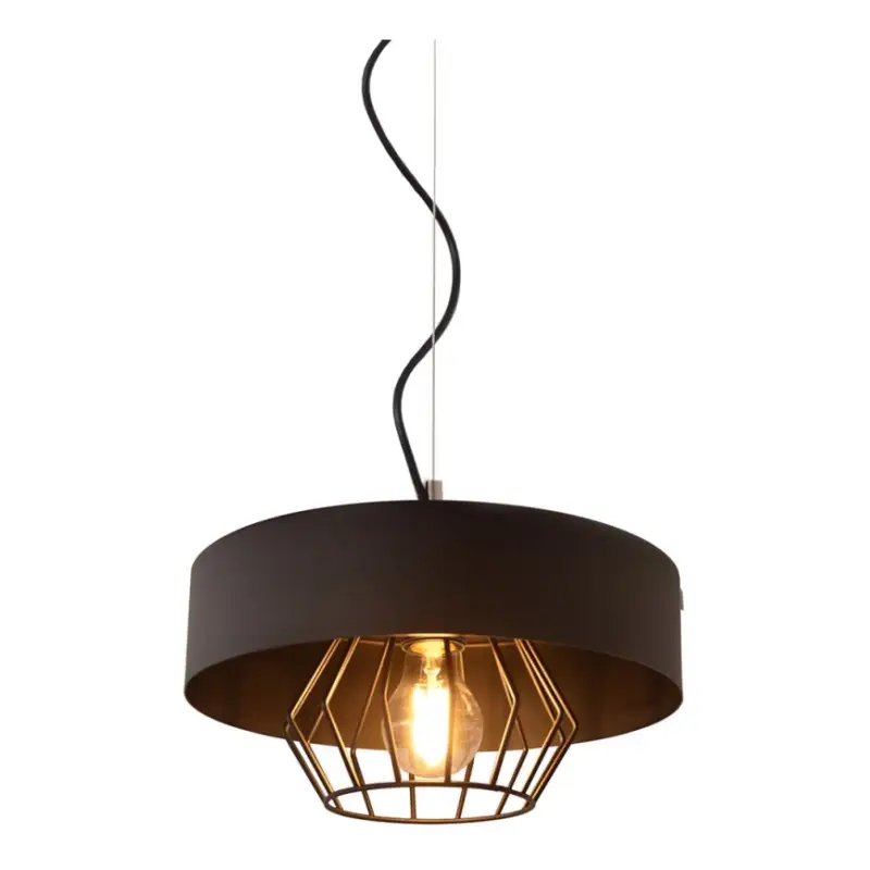 Direct Beschikbaar Hanglamp aan koord BABILON 1xE27/15W/230V