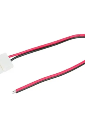 Flexibele enkelzijdige connector voor 2-polige LED-strips 10 mm Korting