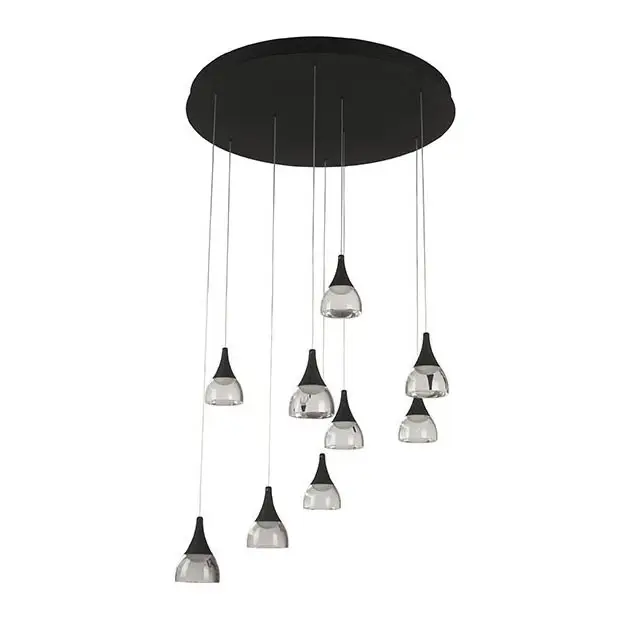 Betaalbaar Azzardo AZ3143 - LED Hanglamp aan koord dimbaar DALMATIA 9xLED/5W/230V
