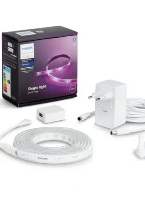 Basisset - LED RGBW Dimbare strip Philips Hue WHITE AND COLOR AMBIANCE 2m LED/20W/230V Merkproduct