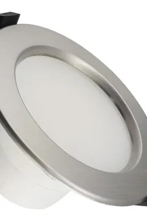 Aanbieding LED Badkamer inbouwspot LED/10W/230V 4000K zilver IP44