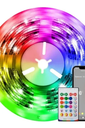 Exclusieve Aanbieding Immax NEO 07726L - LED RGB+CCT dimbare strip NEO LITE LED/24W/230V 5 m IP65 MUSIC Wi-Fi Tuya + afstandsbediening
