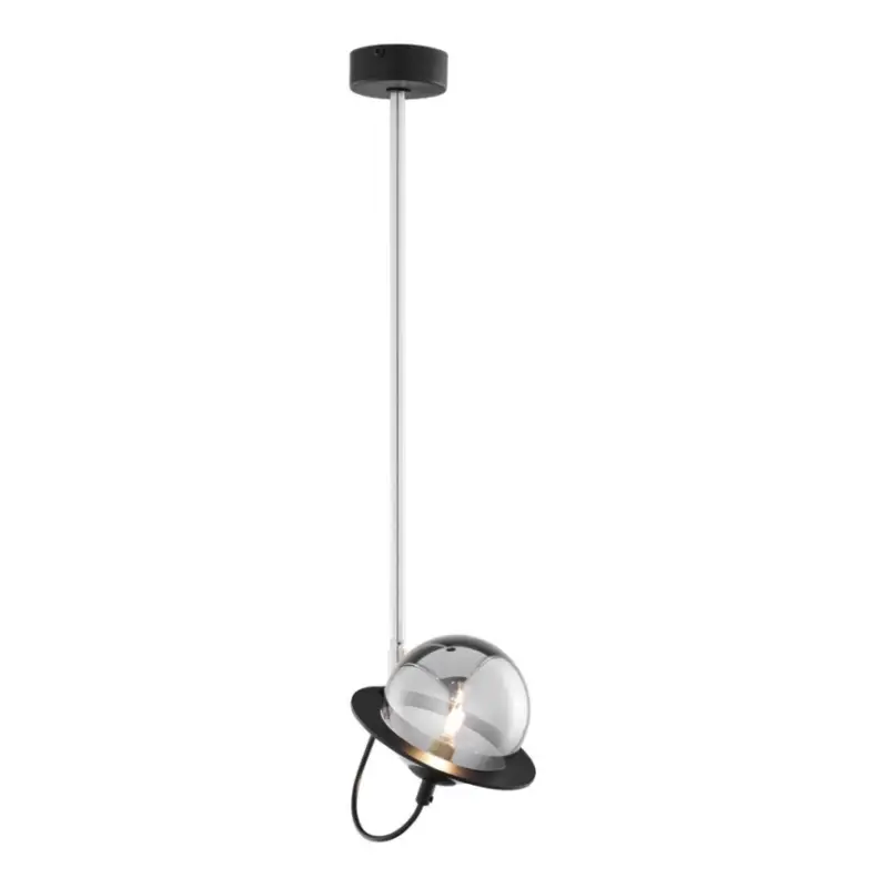 Gecertificeerd Jupiter 1894 - Hanglamp aan een paal PLANET 1xG9/10W/230V mat chroom