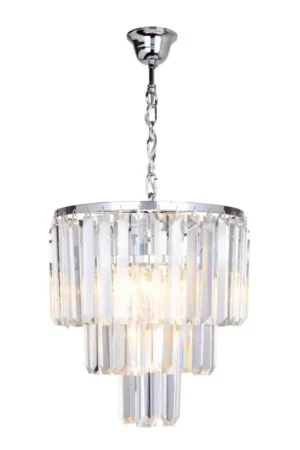 Zuma Line - Kristallen Hanglamp aan een koord 4xE14/40W/230V Veilige Betaling