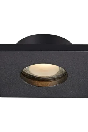 Zuma Line - Badkamer Inbouw Lamp 1xGU10/50W/230V IP54 zwart Beperkt Aanbod