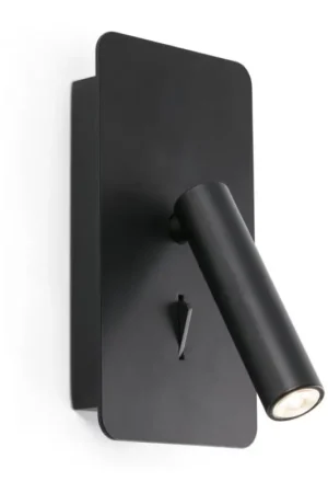 Dagaanbieding FARO 62116 - LED Wand Spot SUAU LED/3W/230V USB zwart