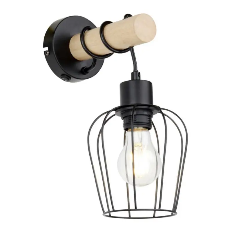 Rabalux - Wandlamp 1xE27/40W/230V rubberen boom Populair