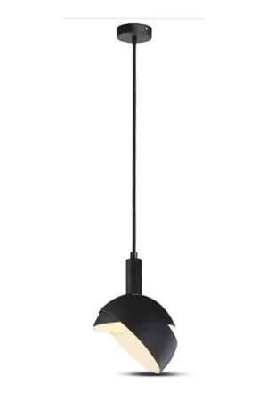 Aanbieding Hanglamp aan een touwtje 1xE14/60W/230V zwart