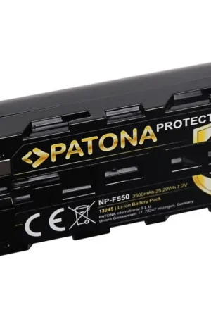 PATONA - Batterij Sony NP-F550 3500mAh Li-Ion 7,2V Protect Shop Nu