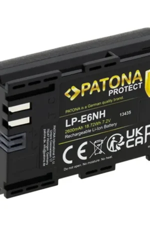 PATONA - Accu Canon LP-E6NH 2600mAh Li-Ion Protect EOS R5/R6 Goedkoop