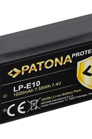 PATONA - Batterij Canon LP-E10 1020mAh Li-Ion Protect Uitverkoop