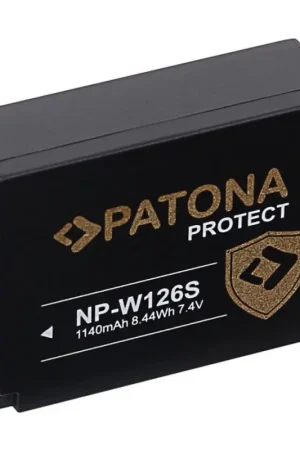 Lage Kosten PATONA - Accu Fuji NP-W126S 1140mAh Li-Ion Protect