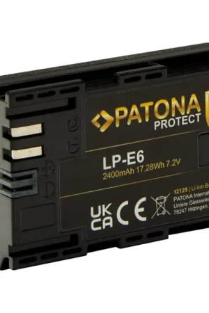 Meest Verkocht PATONA - Accu Canon LP-E6 2400mAh Li-Ion Protect