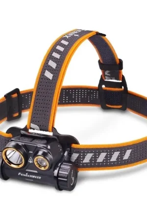 Fenix HM65R - LED Oplaadbare hoofdlamp 2xLED/USB/2xCR123A IP68 1400 glanzend 300 h 3400 mAh Gereduceerde Prijs