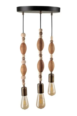 Aanbieding Hanglamp aan een koord 3xE27/60W/230V