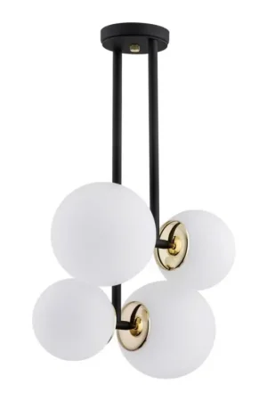 Argon 1739 - Hanglamp aan een paal MORITZ 4xE27/15W/230V Fabrieksprijs