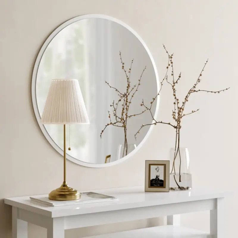 Wand Spiegel AYNA 60 cm wit Hoge Kwaliteit