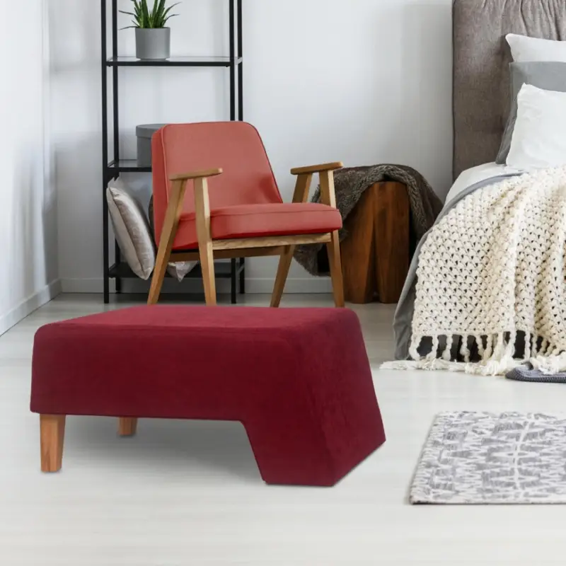 Veilige Betaling Taboret KATE 40x84 cm rood