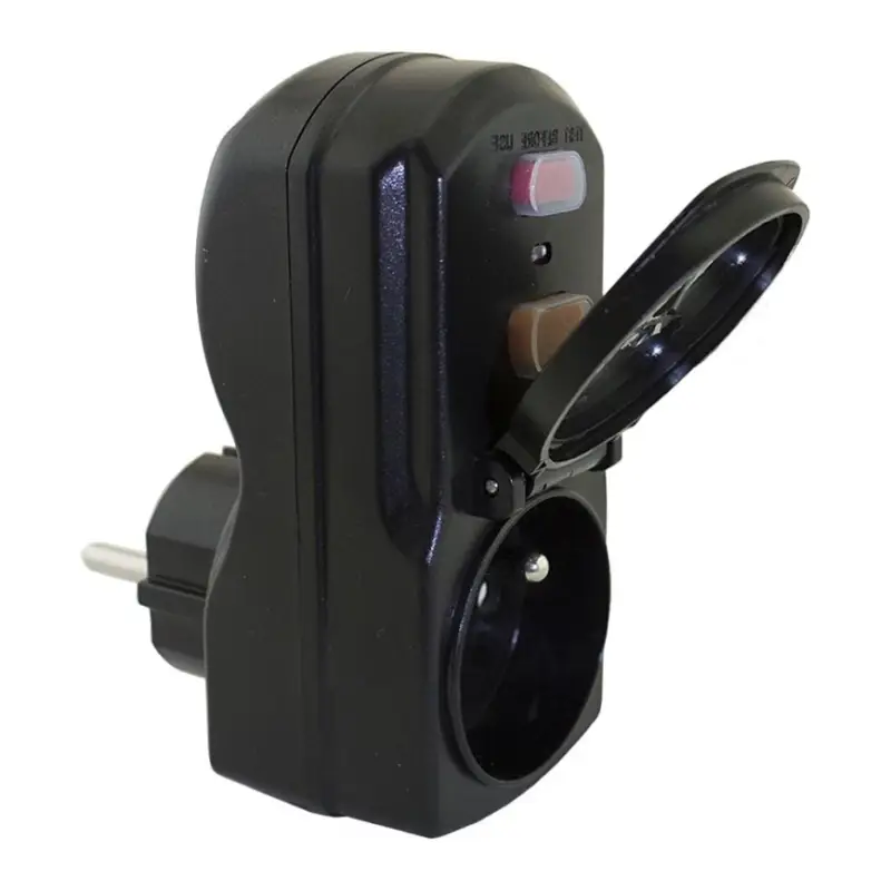 Koop Online Stopcontact aardlekschakelaar FK-PRCD-2 16A 230V + veiligheidscontactdoos IP54