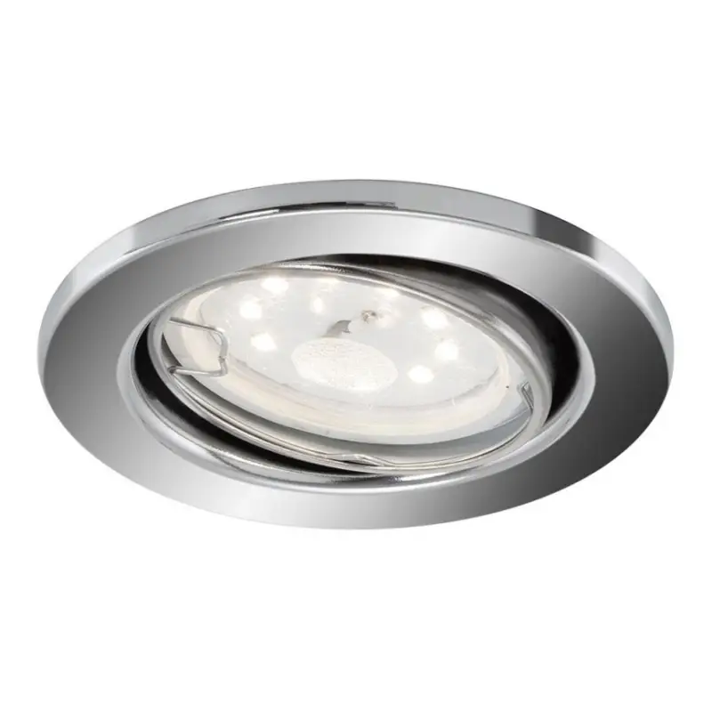 Finale Uitverkoop Briloner 8315-018 - LED Badkamer Inbouw Lamp 1xGU10/5W/230V IP23