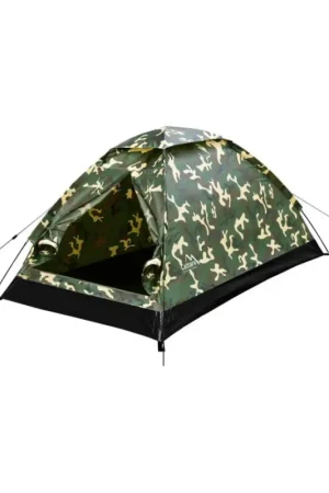 Tent voor 2 personen PU 2000 mm camouflage Snelle Levering
