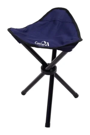 Opvouwbare campingstoel blauw Korting