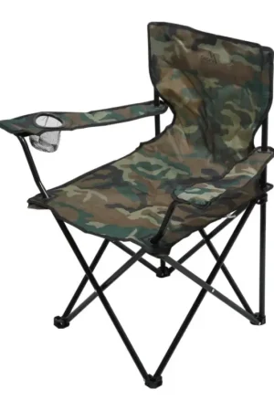 Opvouwbare campingstoel camouflage Direct Verzonden