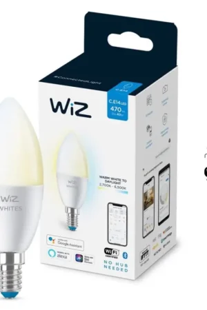 Dimbare LED Lamp C37 E14/4,9W/230V 2700-6500K CRI 90 Wi-Fi - WiZ Laatste Kans