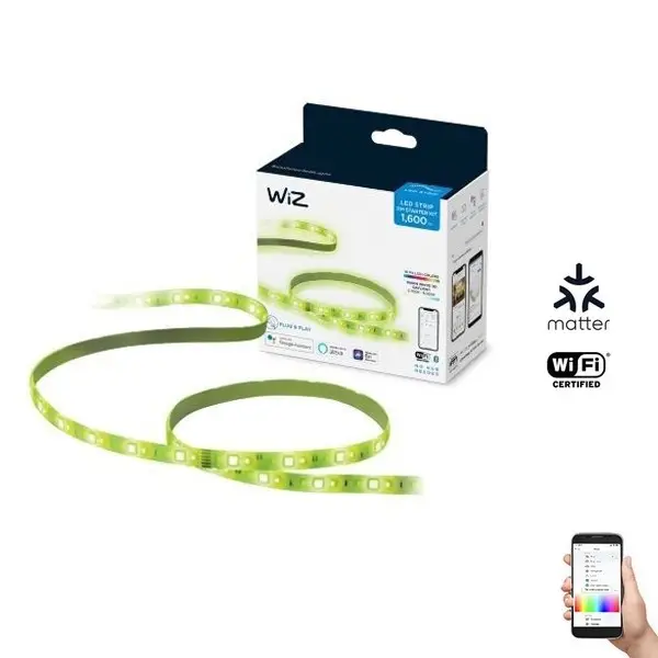 Exclusieve Aanbieding WiZ - LED RGB dimbare strip 2m LED/20W/230V 2700-6500K Wi-Fi