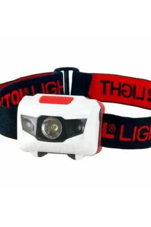 Extol - LED Hoofdlamp met rood lamp LED/1W/3xAAA zwart/rood Actieprijs