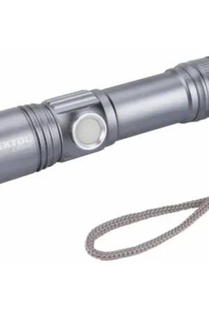 Direct Beschikbaar Extol - LED Oplaadbare Zaklamp LED/2000 mAh/3,7V mat chroom