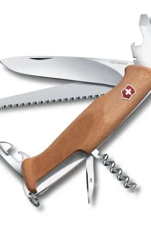 Victorinox - Multifunctioneel Zakmes 13 cm/10 functies hout Hoge Kwaliteit