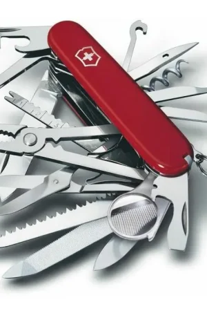 Hoge Kwaliteit Victorinox - Multifunctioneel Zakmes 9,1 cm/33 functies rood