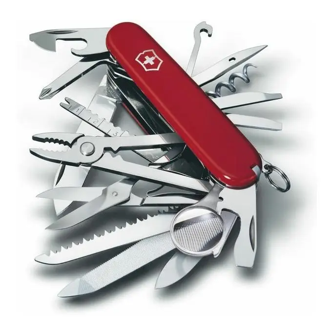 Hoge Kwaliteit Victorinox - Multifunctioneel Zakmes 9,1 cm/33 functies rood