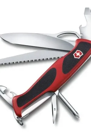 Victorinox - Multifunctioneel zakmes 13 cm, 12 functies, rood Voordeelprijs