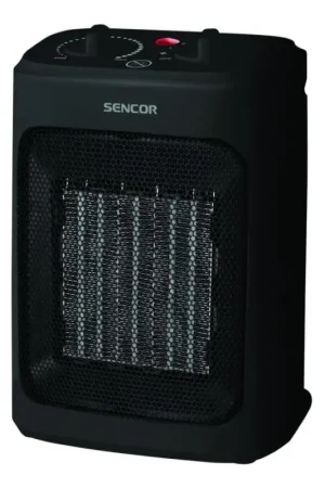 Sencor - Ventilator met keramisch verwarmingselement 900/1300/2000W/230V zwart Koop Vandaag