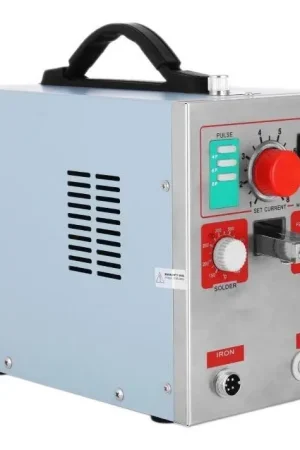 Alleen Vandaag Accu puntlasapparaat met microsoldeer 230V