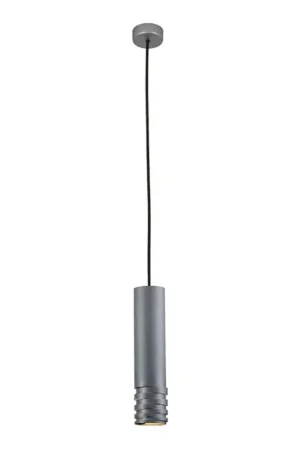 Finale Uitverkoop Hanglamp aan een koord DRILL 1xGU10/4W/230V grijs