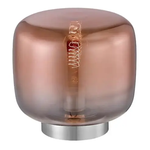 Nu Kopen Tafellamp ROTARY 1xE27/4W/230V roze goud