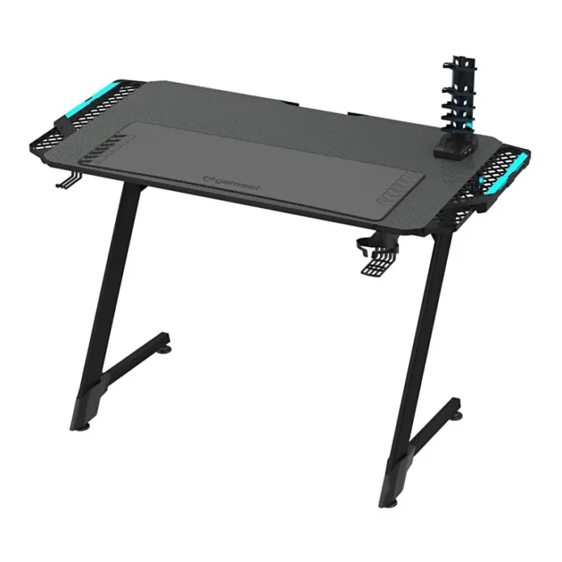 Flitsaanbieding Speeltafel SNAKE met LED RGB achtergrondverlichting 100x60 cm zwart