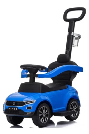 Loopfiets Volkswagen 3in1 2xAA blauw/zwart Dagaanbieding