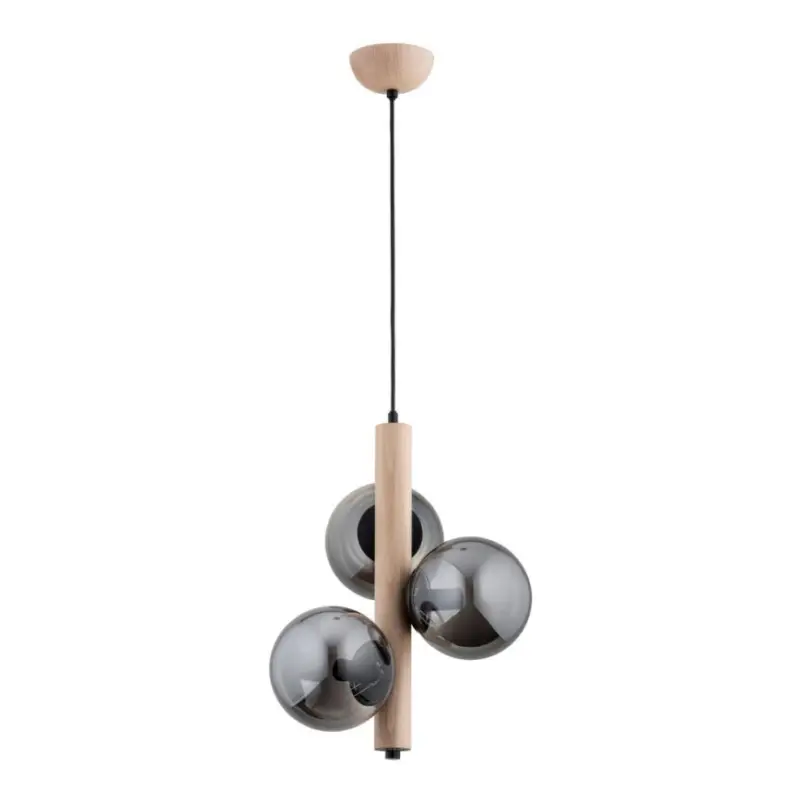 Hete Deal Hanglamp aan een koord KANET 3xE14/40W/230V beige/grijs