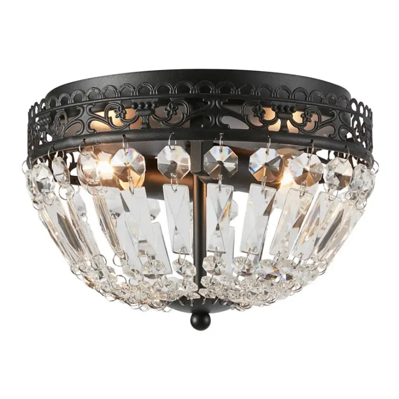 Weekendaanbieding Markslöjd 108598 - Plafondlamp ETIENNE 2xE14/40W/230V zwart