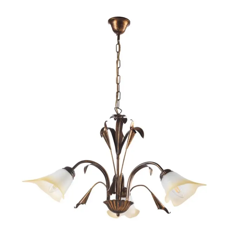 Tijdelijk Beschikbaar ONLI - Hanglamp aan een ketting LUCREZIA 3xE14/6W/230V brons